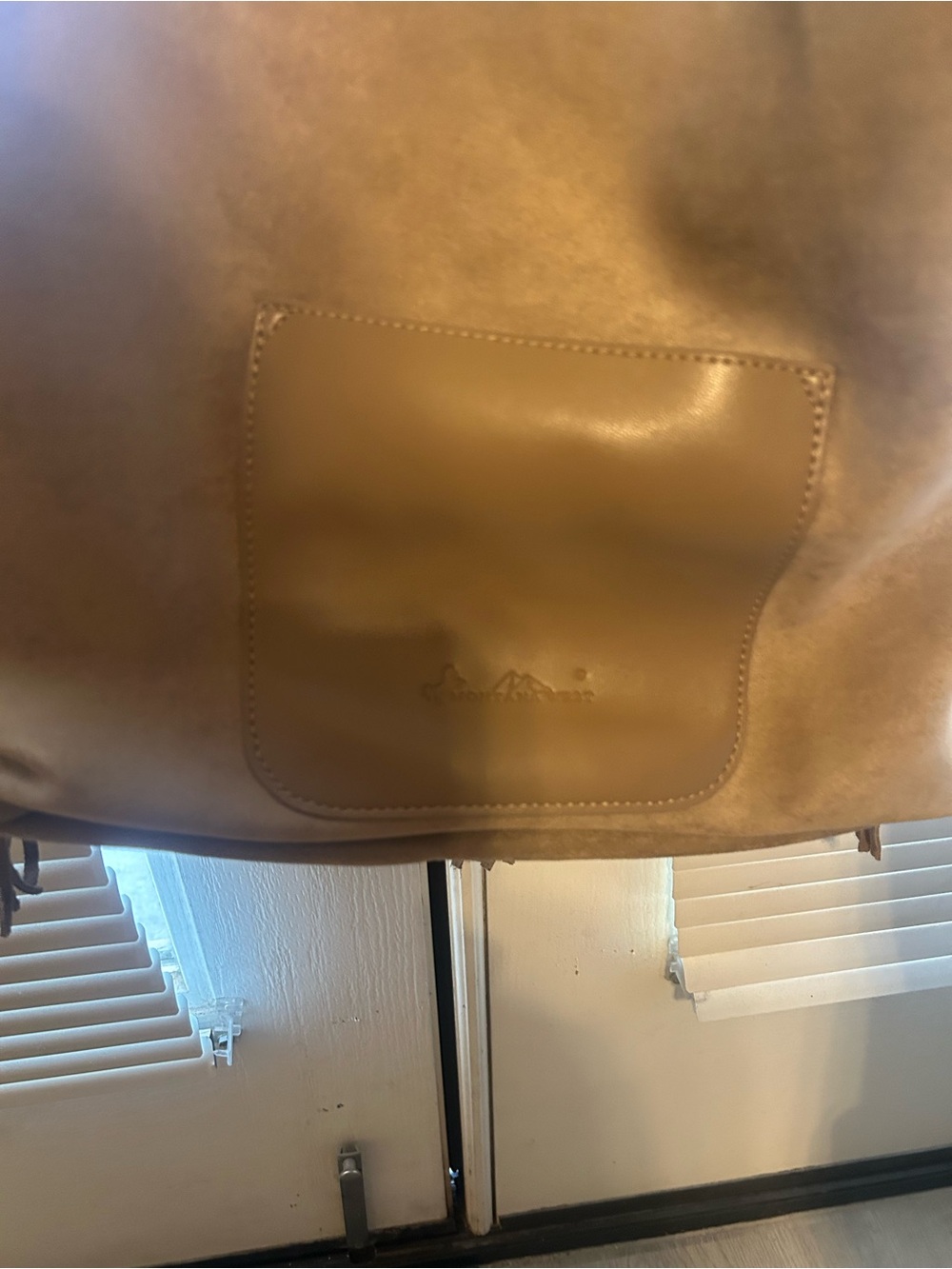 Montana West Tan Fringe Suede Hobo Bag - Picture 3 of 3